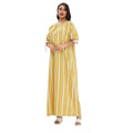 Muslim Women's Casual Dress with Round Neck