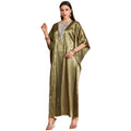 Long, form-fitting Muslim dress