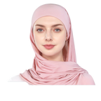 simple single-layer brim headscarf