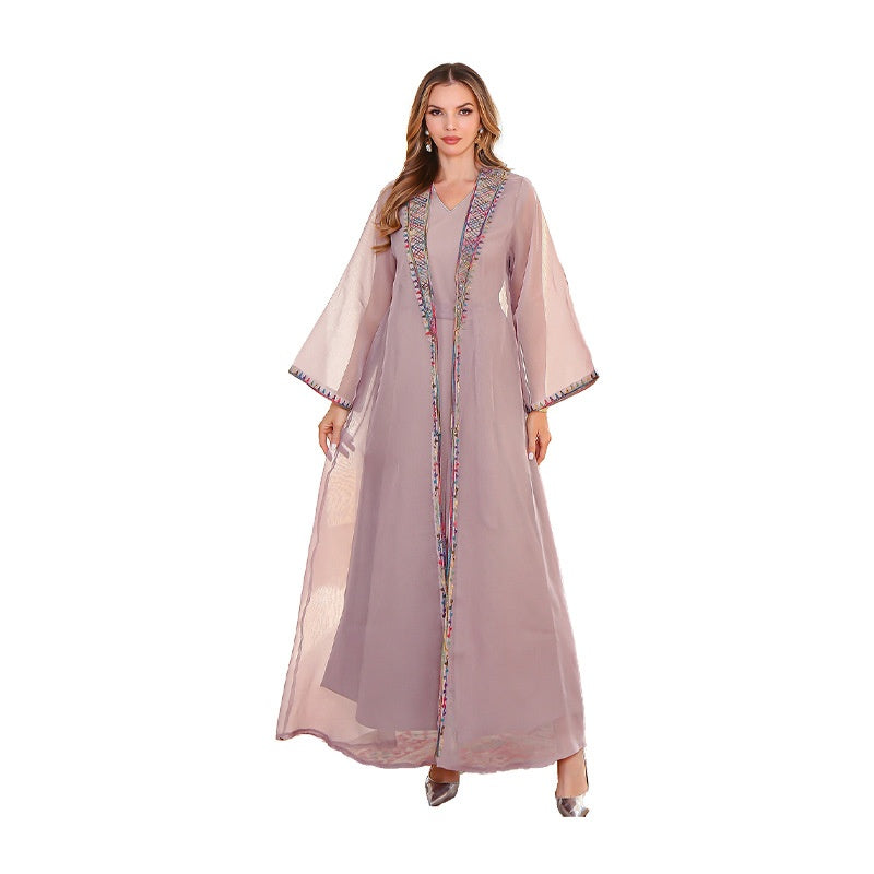 Elegant Muslim Two-Piece Dress