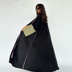 Elegant Long Dress Fashion Middle East Stitching Large Sleeves