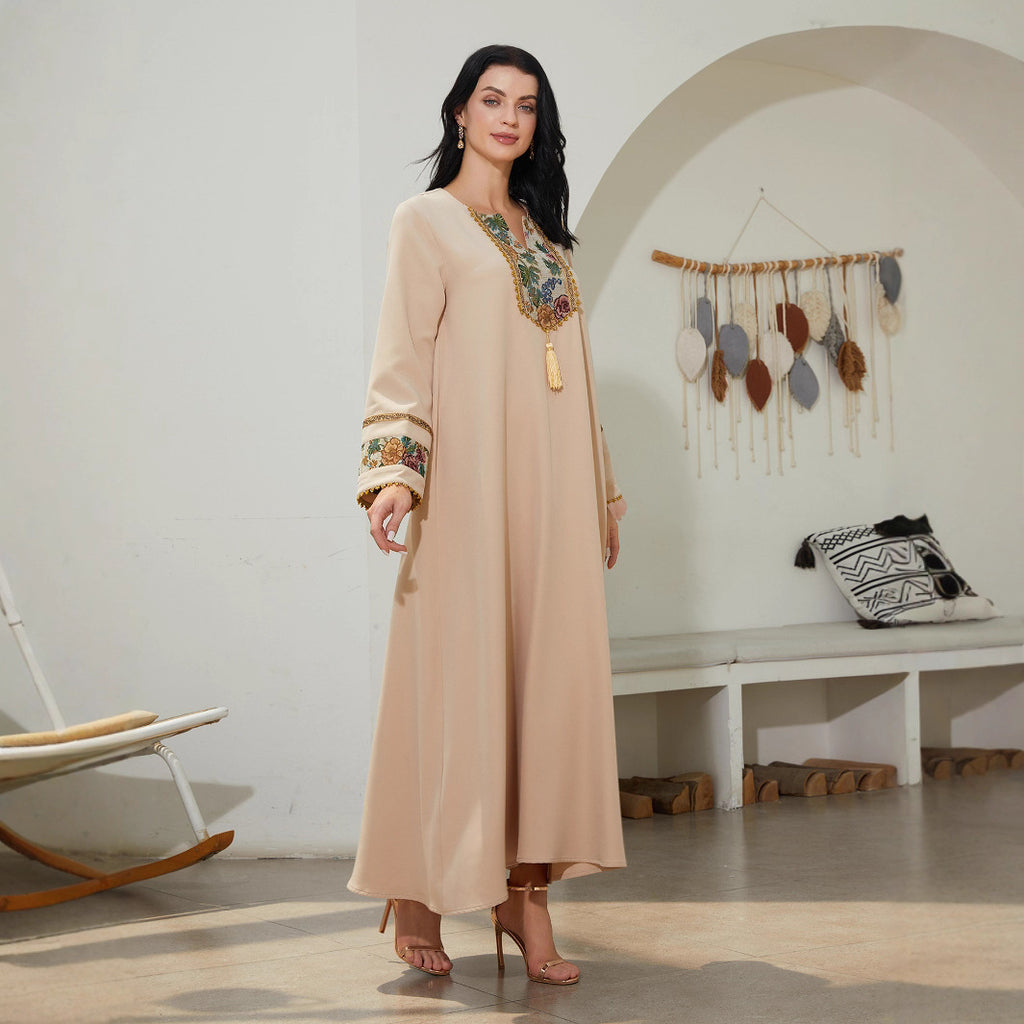 Middle Eastern Muslim Abaya Long Dress