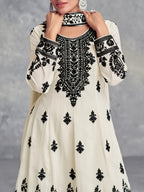Ethnic Style Printed Top and Pants Set