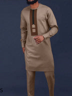 men embroidery suit